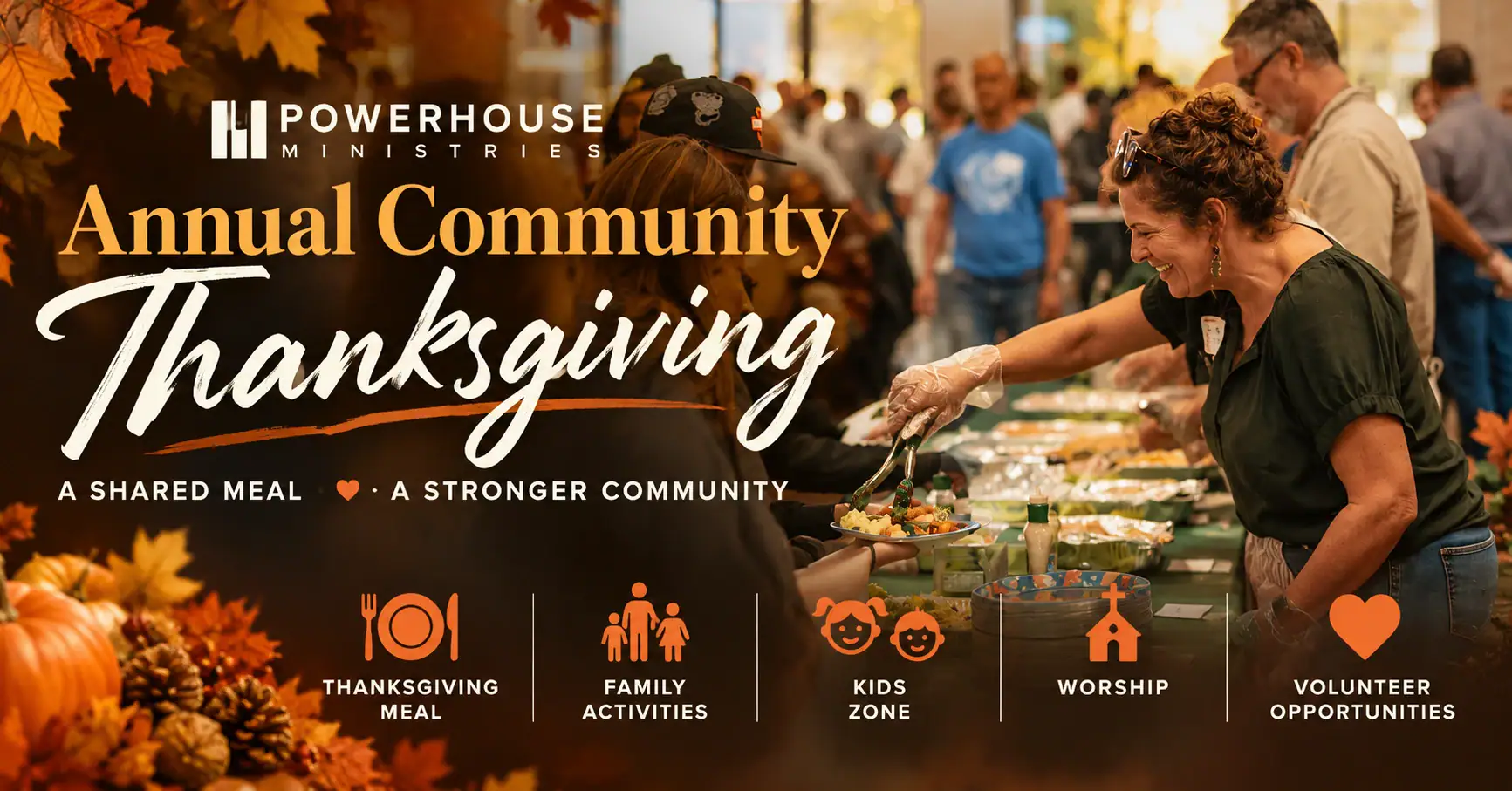 Powerhouse Community Thanksgiving Poster