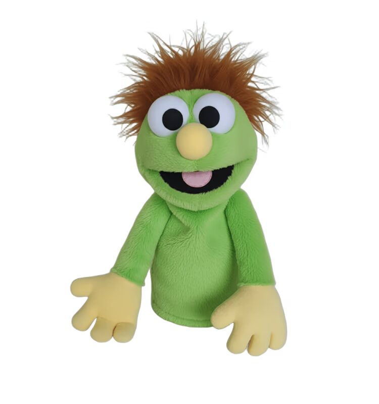 Fantoche Monstrinho - Verde Cítrico