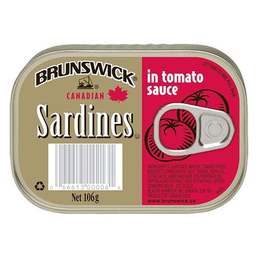 Brunswick<sup>®</sup> Sardines in Tomato Sauce – 106g