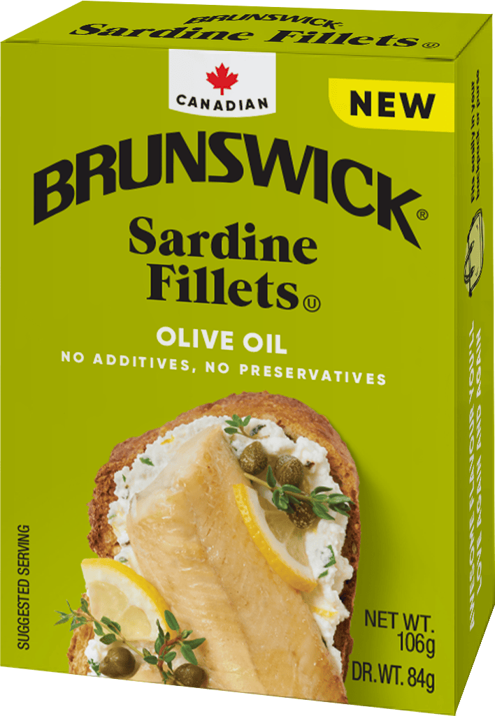 Brunswick<sup>®</sup> Sardine Fillets in Olive Oil
