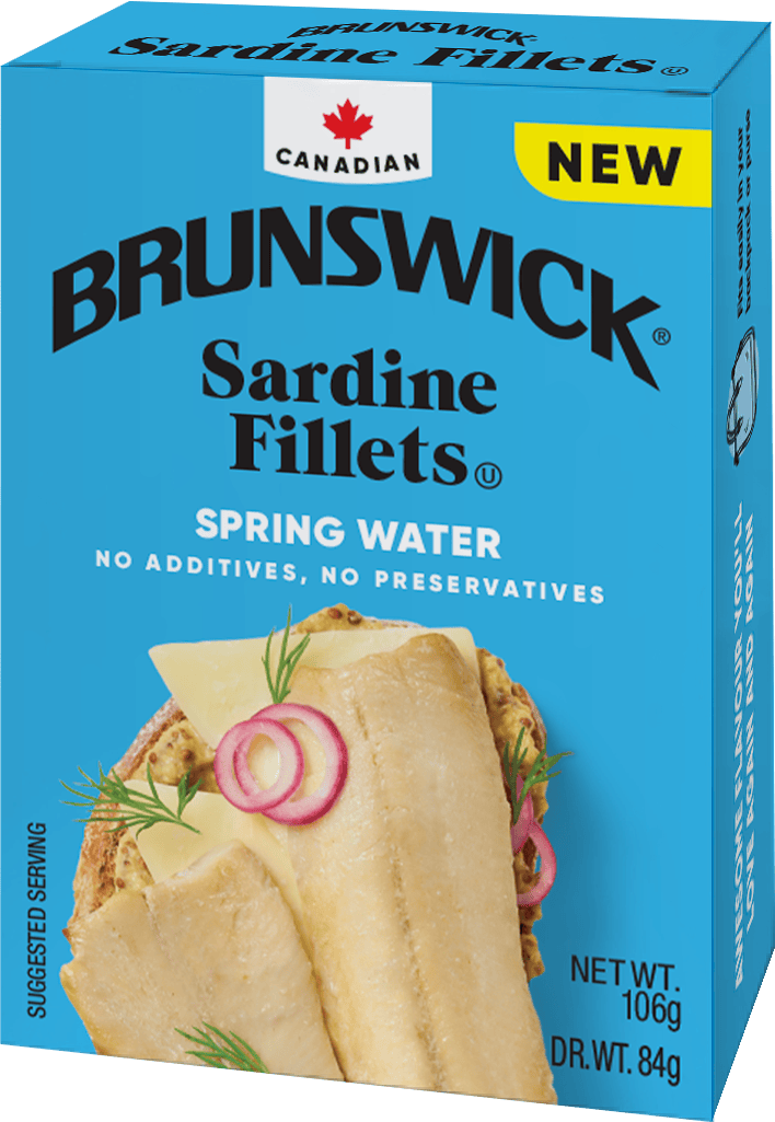 Brunswick<sup>®</sup> Sardine Fillets in Spring Water
