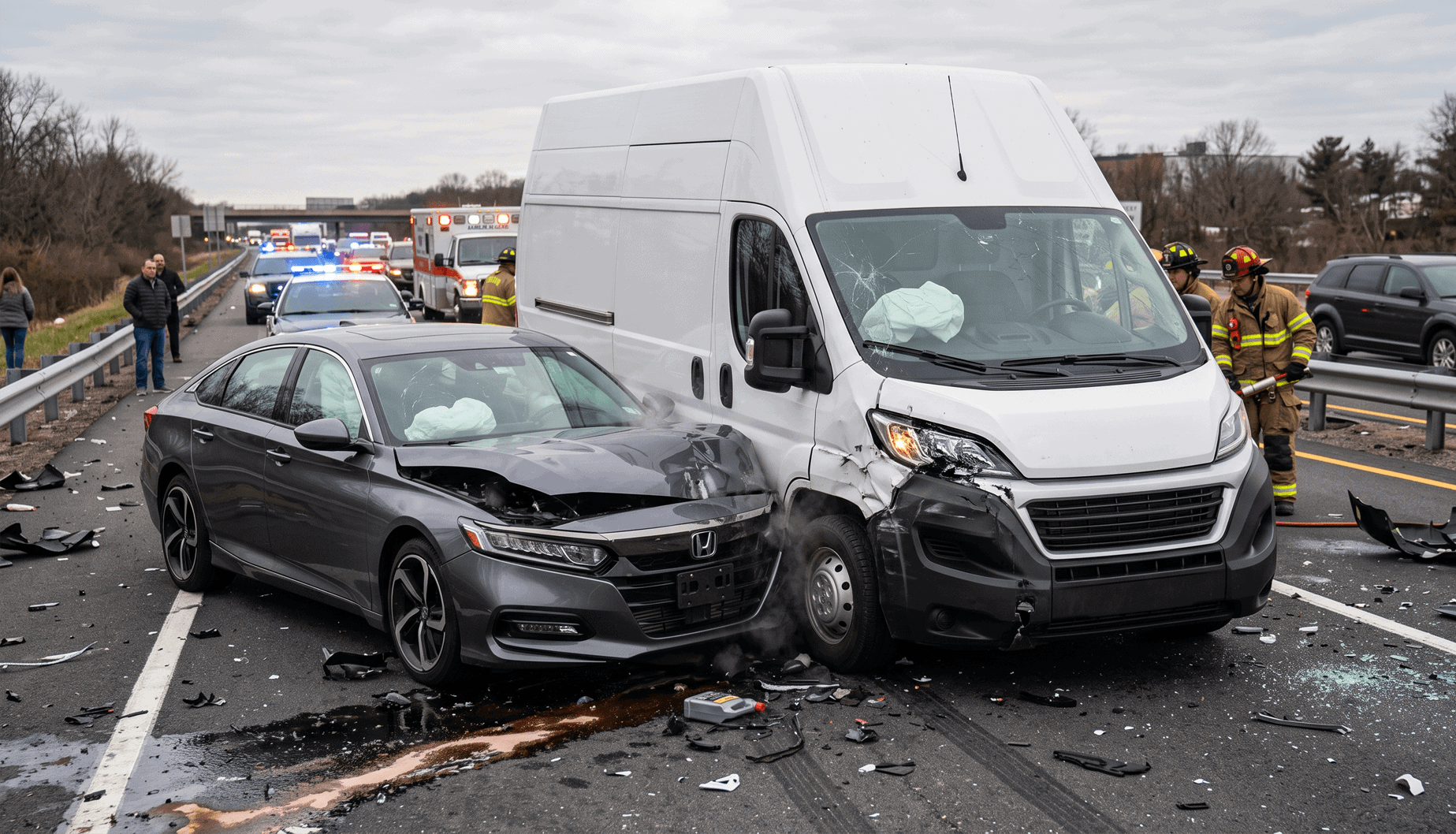 Work Truck Crash