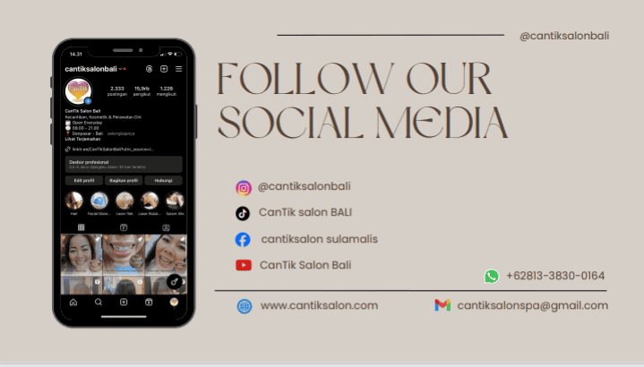 Screenshot tampilan website CanTik Salon Bali layanan sulam alis