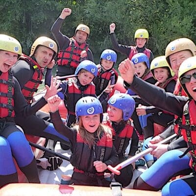 Familienrafting im Allgäu