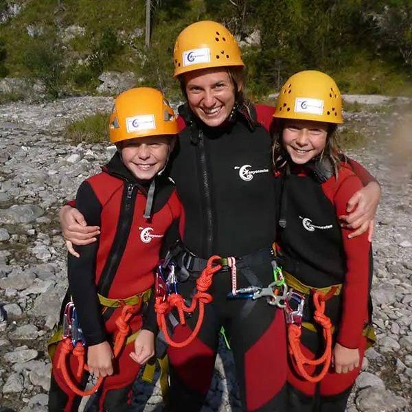 Canyoning Allgaeu Familiencanyoning familie 1zu1 1500px
