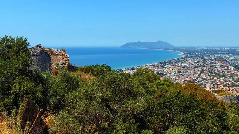 Die Riviera von Odysseus und der Mythos der Zauberin Kirke