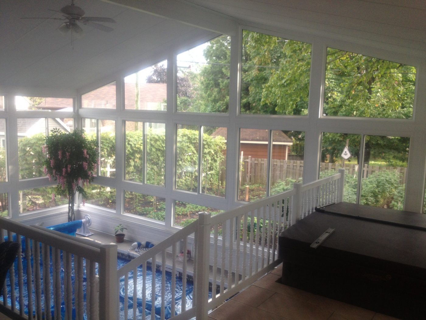 Pool and Hot Tub Room