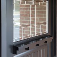 top of door window