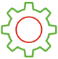 cog icon to represent parts