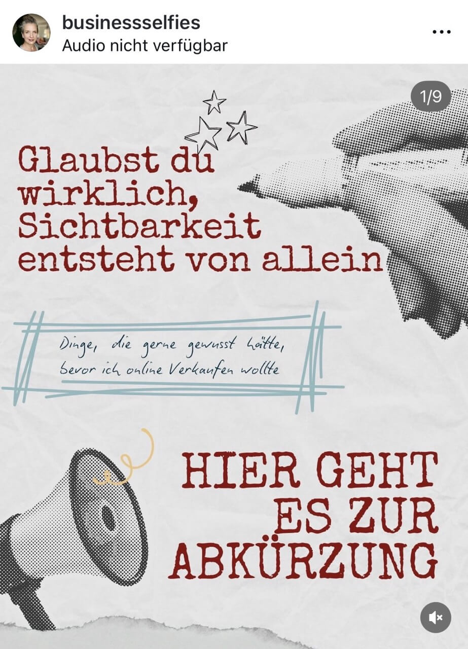 Instagram Beitrag Sichtwerk Fotografie