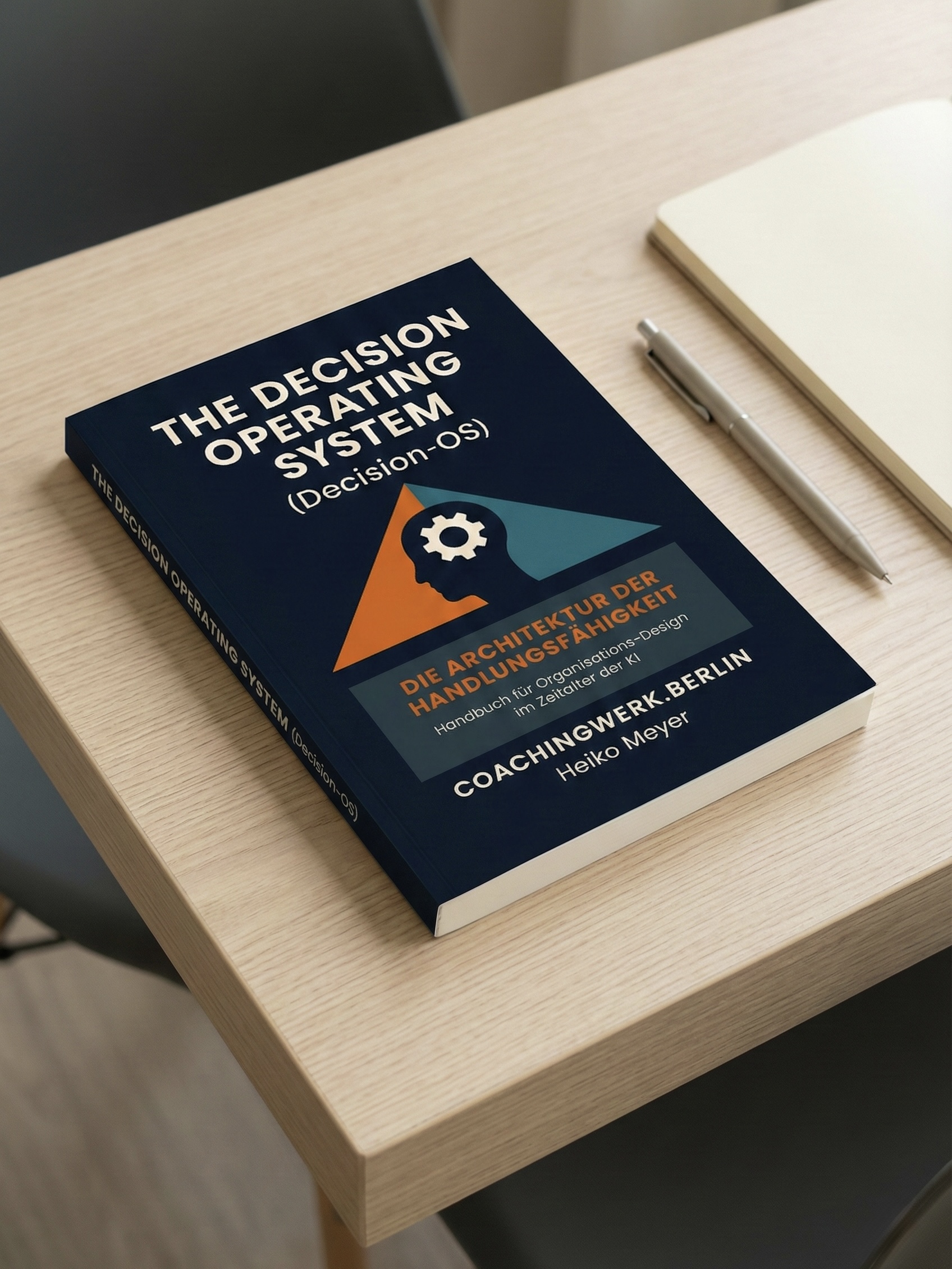 Buchcover THE DECISION OPERATING SYSTEM – Decision-OS Handbuch von Heiko Meyer
