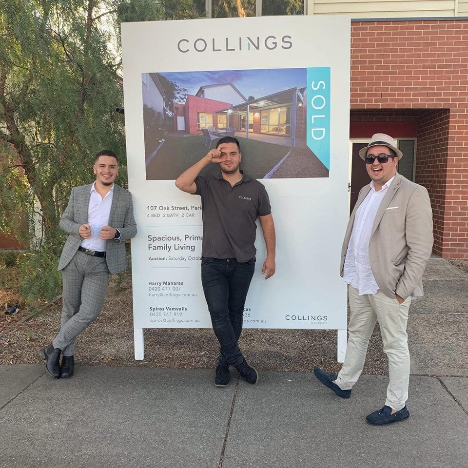 sold unit collings, property