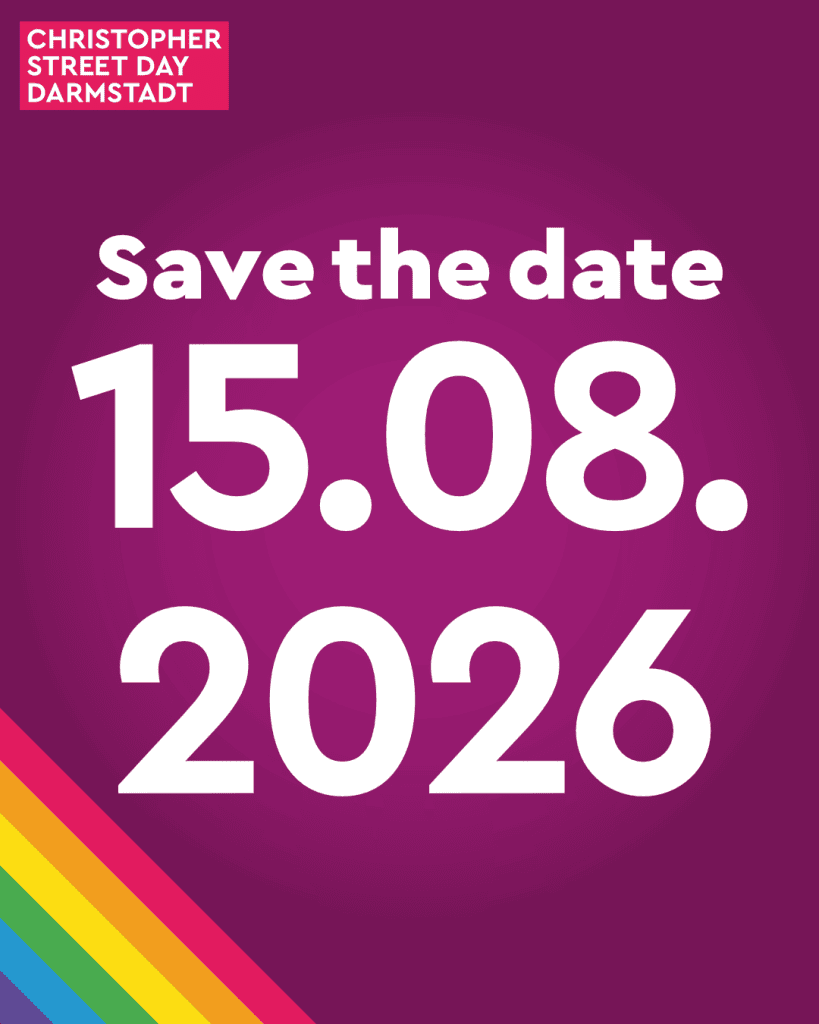 Save the date: CSD Darmstadt 2026