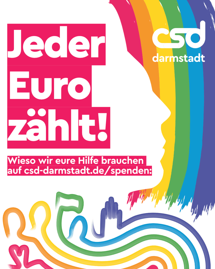 Unser CSD braucht deine Unterstützung!