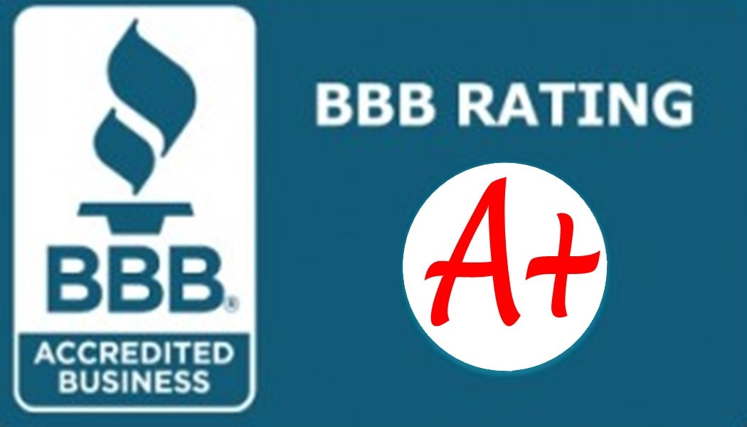 Better Business Bureau BBB Accredited Business A+ Rating