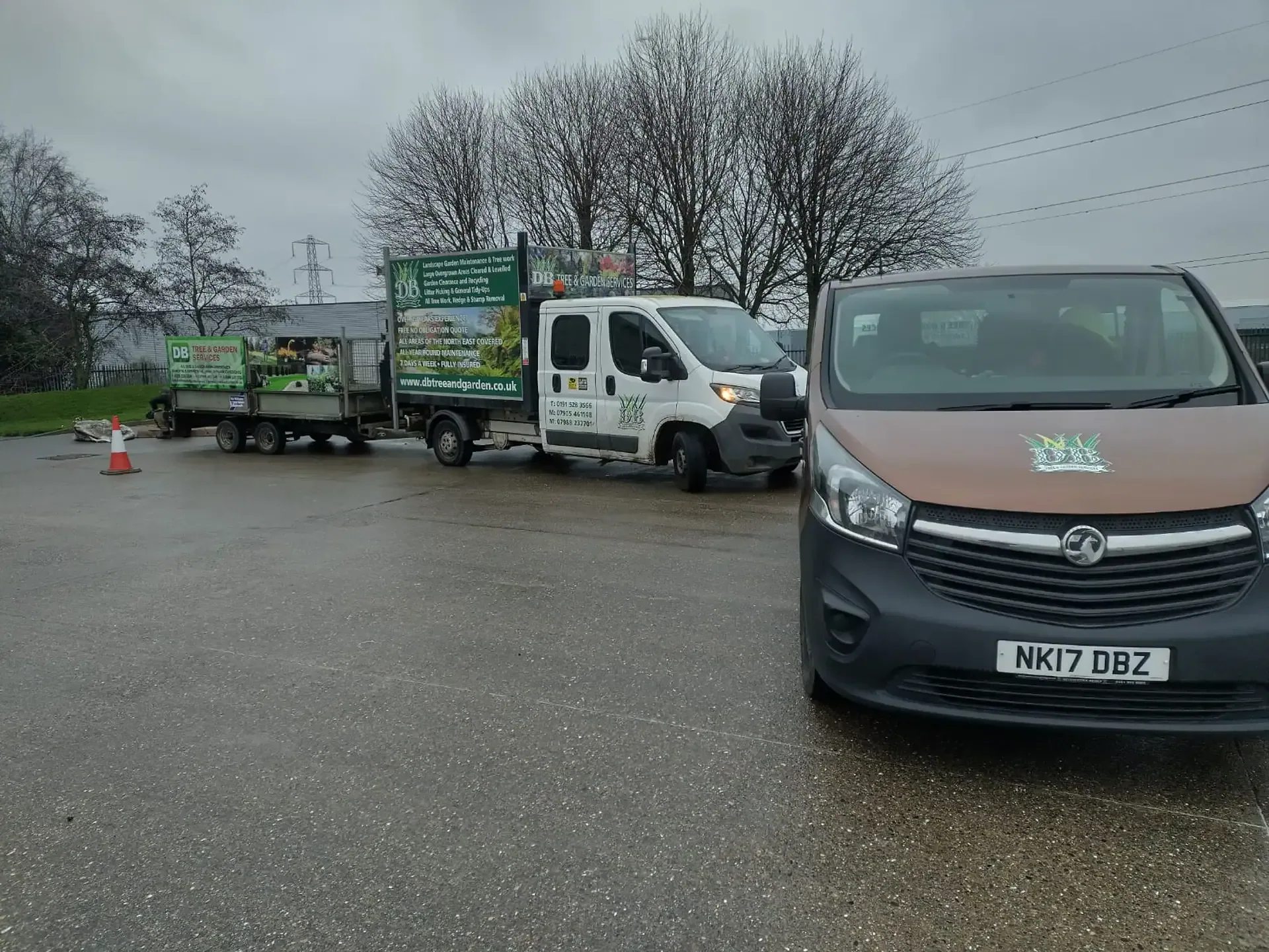 Industrial site clearance North East UK vehicles and equipment
