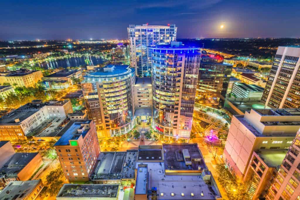 Orlando, Florida, USA Skyline