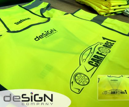 Gepersonaliseerde fluovesten