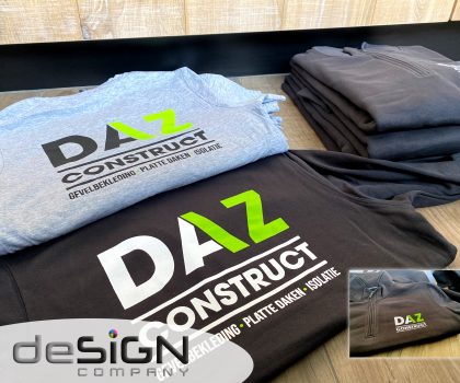 Bedrukte werkkledij voor DAZ Construct