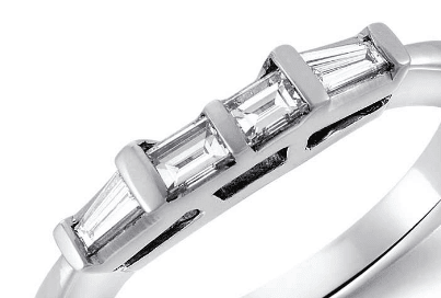 Classic Tapered Baguette Diamond Ring
