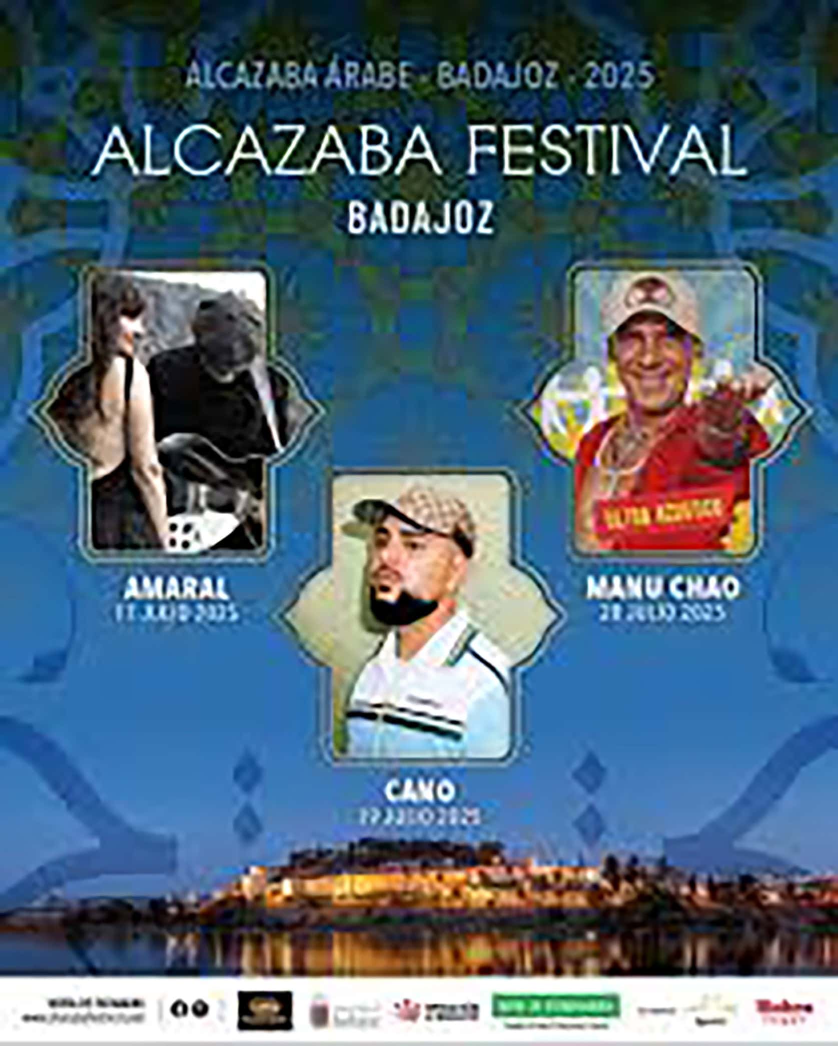 La Alcazaba Festival de Badajoz mezcla pop, fusión y ritmos urbanos en su edición 2025
