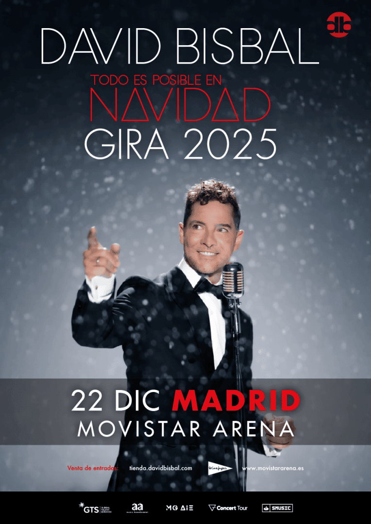 David Bisbal llena de ilusión la Navidad con su nueva gira