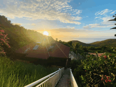 Villa calme & vue mer avec piscine – Bouillante