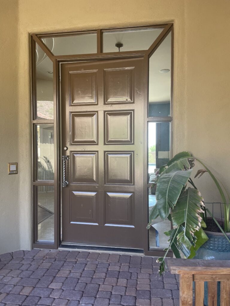 home door refinishing