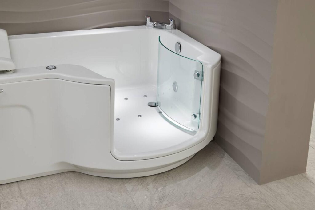 Baignoire à porte avec siège élévateur Louisiana