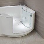 Baignoire à porte avec siège élévateur Louisiana