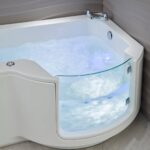 Baignoire à porte avec siège élévateur Louisiana