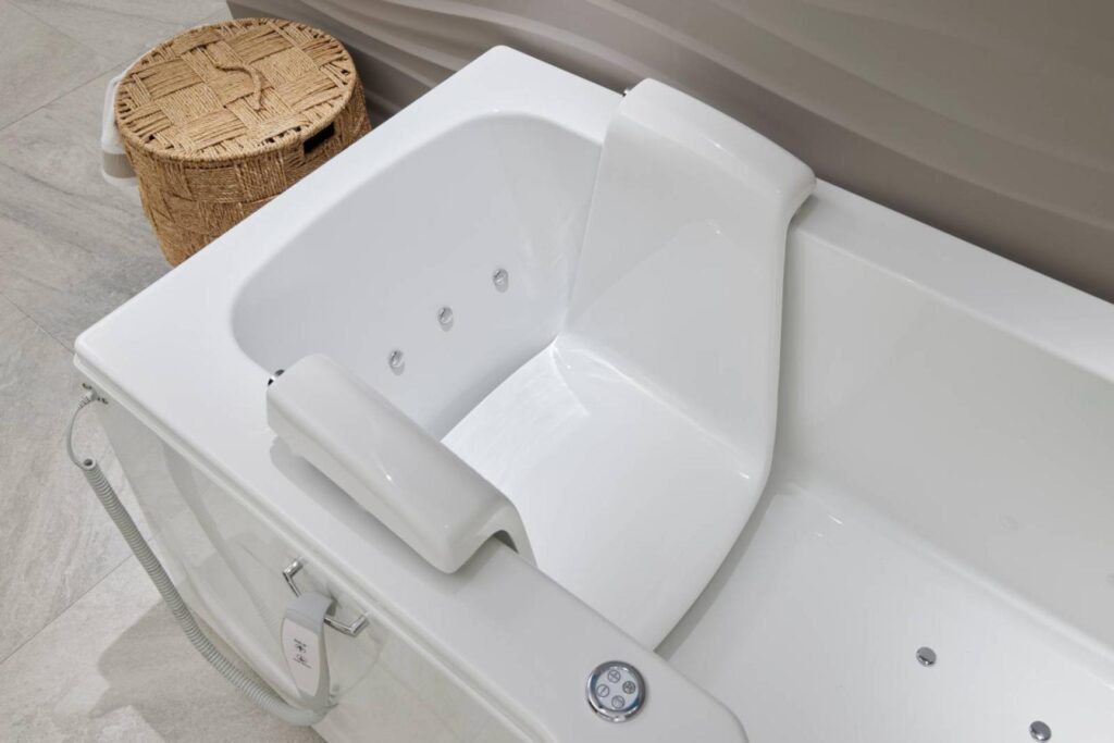 Baignoire à porte avec siège élévateur Louisiana