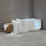 Baignoire à porte avec siège élévateur Louisiana