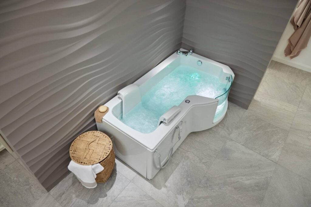 Baignoire à porte avec siège élévateur Louisiana