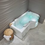 Baignoire à porte avec siège élévateur Louisiana