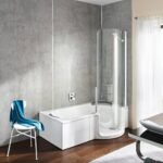 baignoire à porte sénior combiné bain douche sécurisée