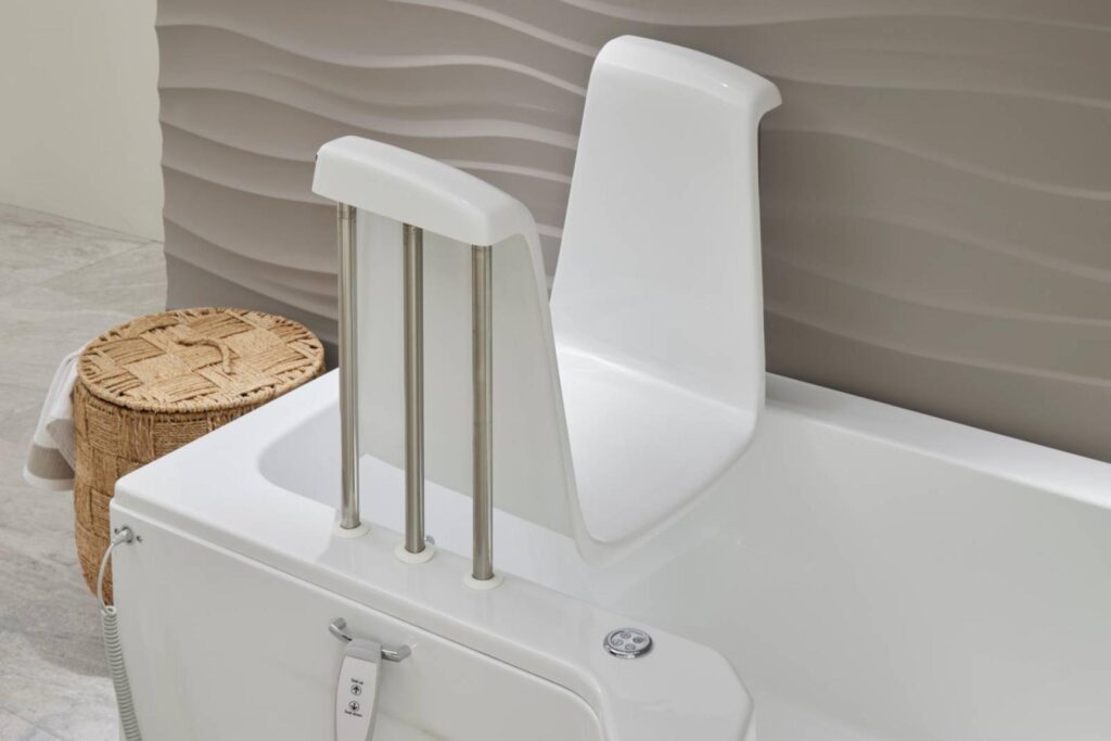 baignoire à porte siège élévateur