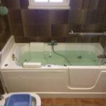 combiné bain douche baignoire à porte sénior kineduo kinedo Tarascon
