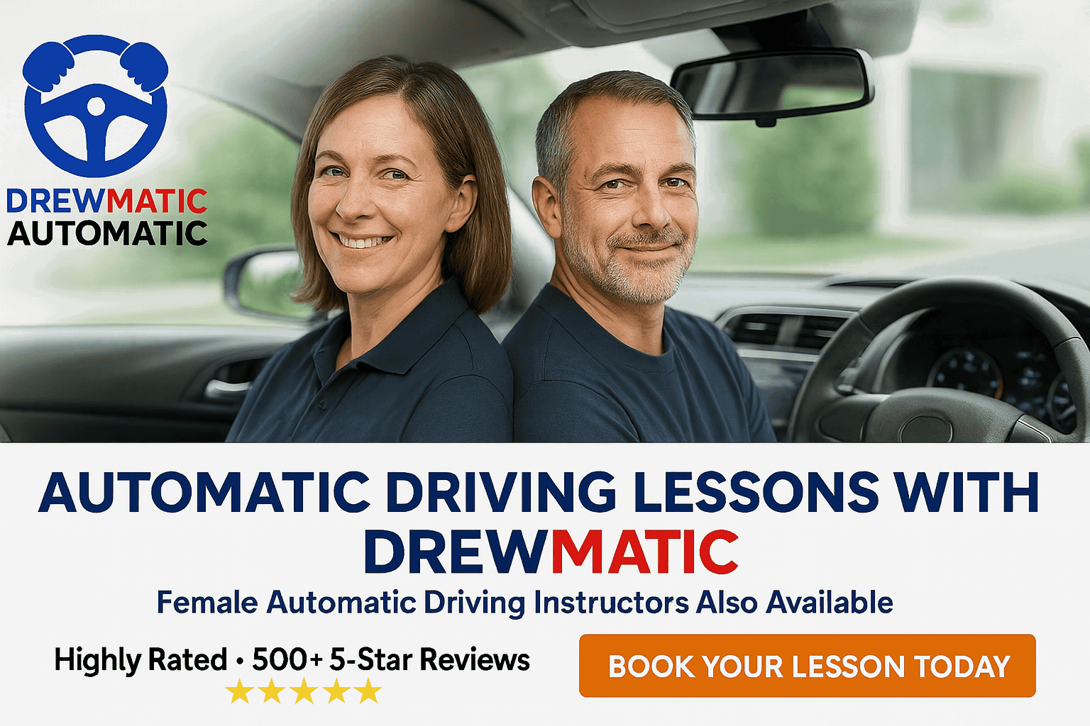 Automatic Driving Lessons in Darlington