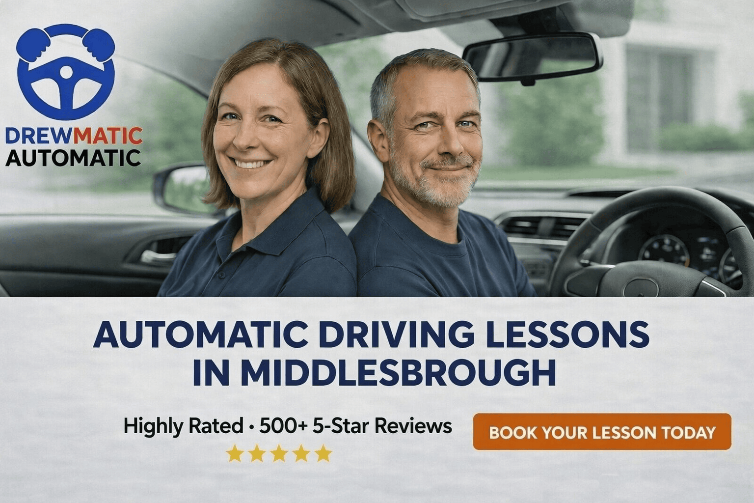 Automatic Driving Lessons in Middlesbrough
