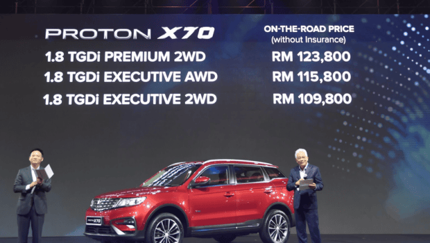 Proton X70 Now Available Across Malaysia in 4 Variants