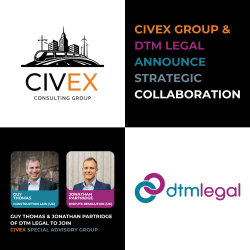 DTM Legal and Civex Consulting Group Strengthen Collaboration to Better Serve the UK and U.S. Infrastructure Sectors