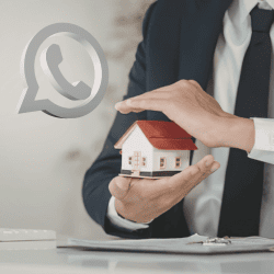 Can you give your property away via WhatsApp?
