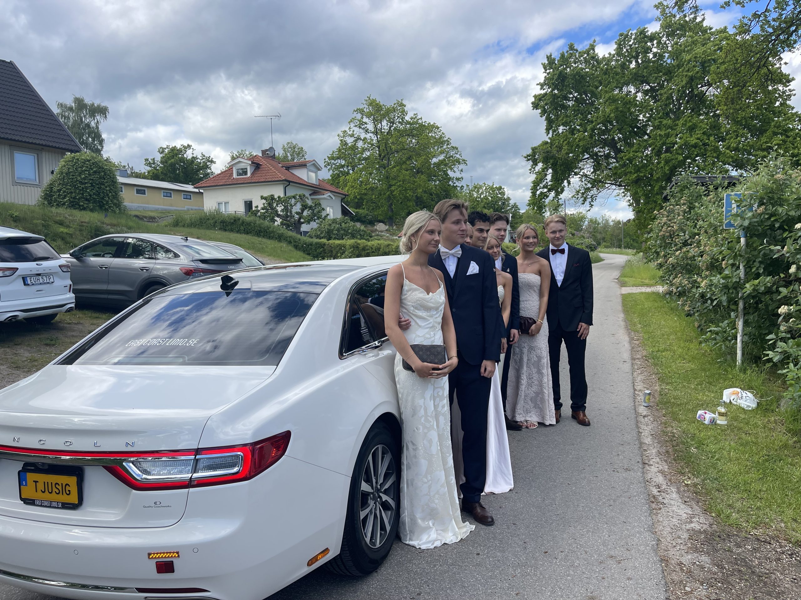 Hyr limousine till studentbal Karlskrona