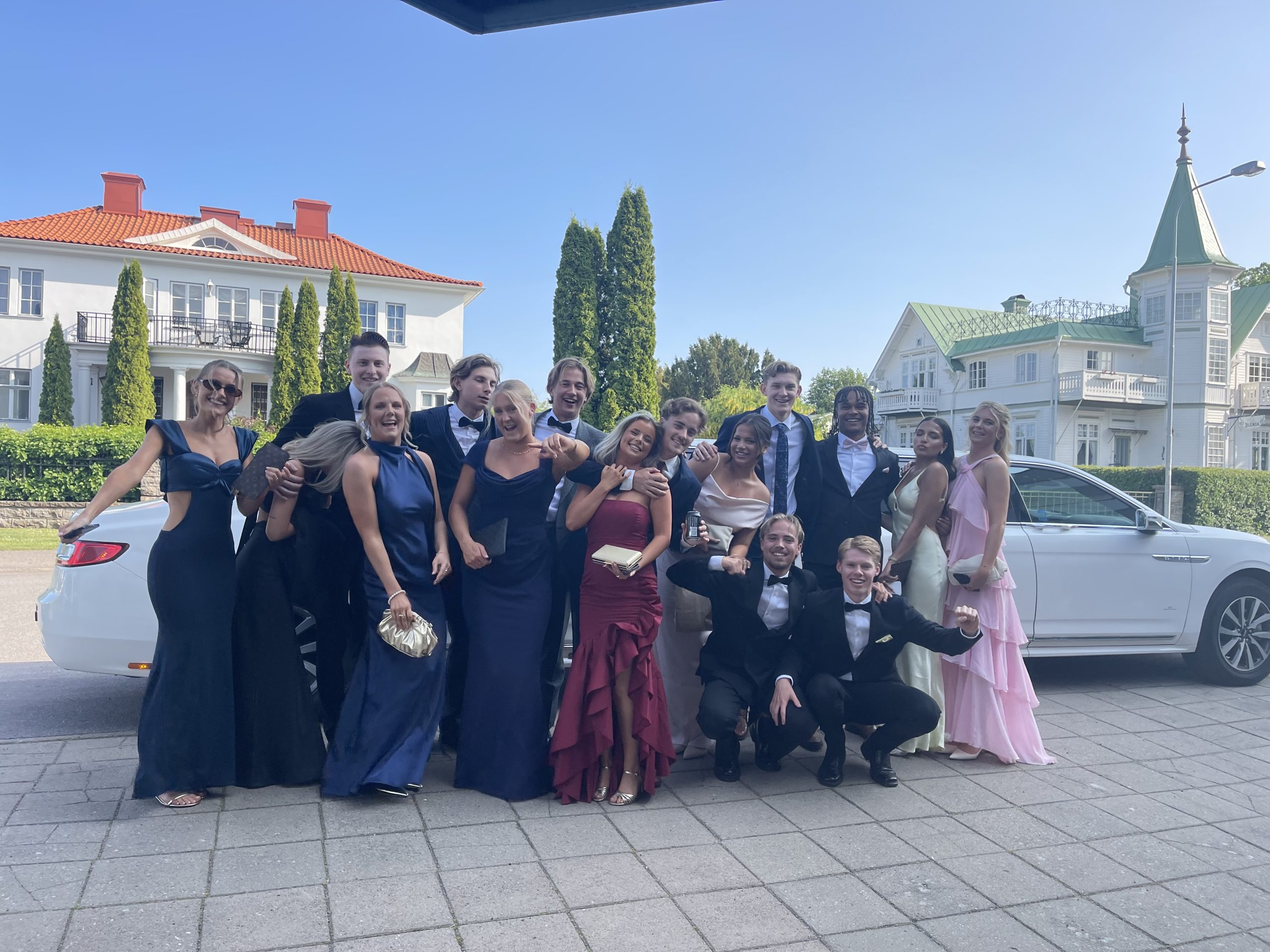 Hyr limousine till studentbal Kalmar