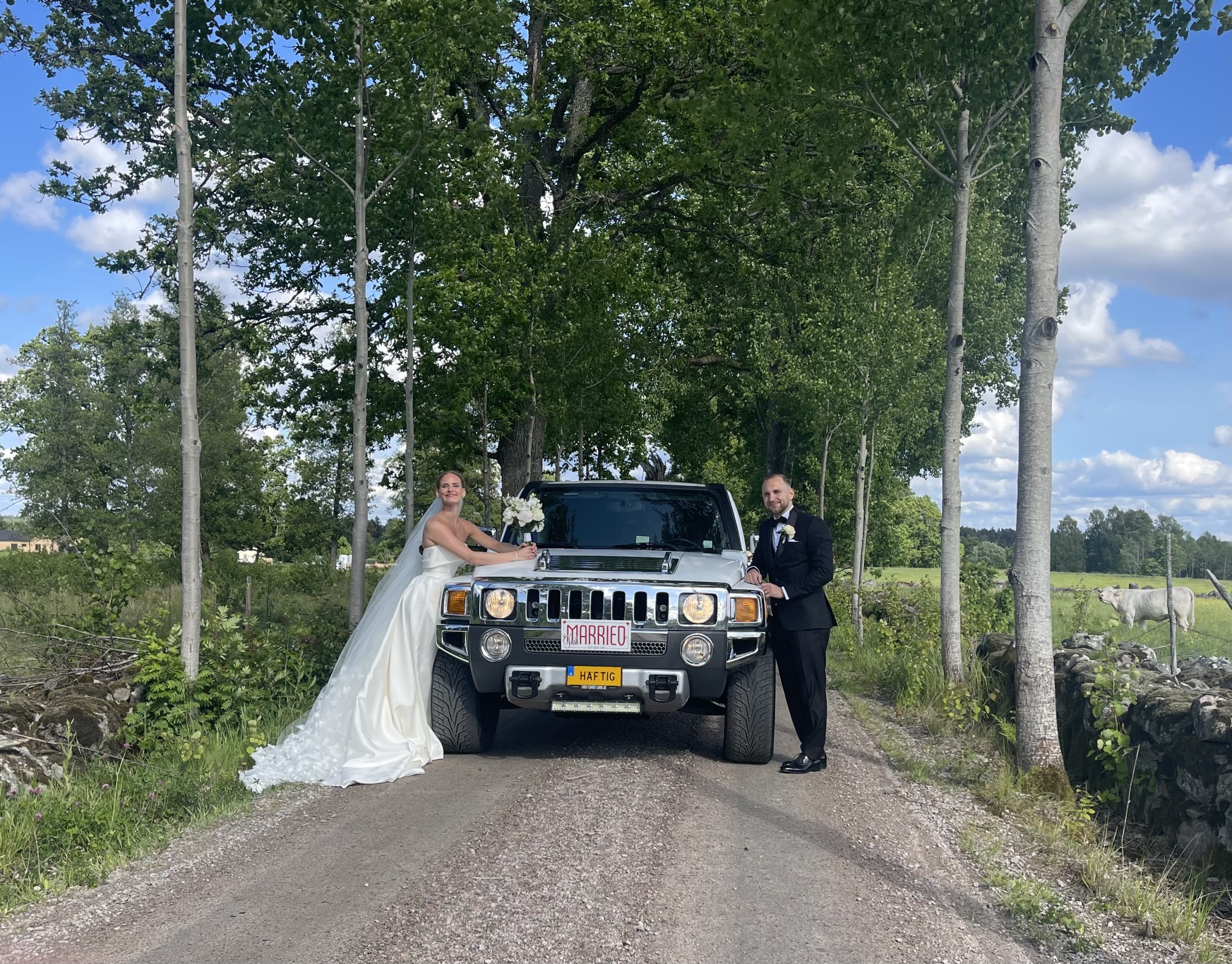 Hyr Hummer limousine till bröllop