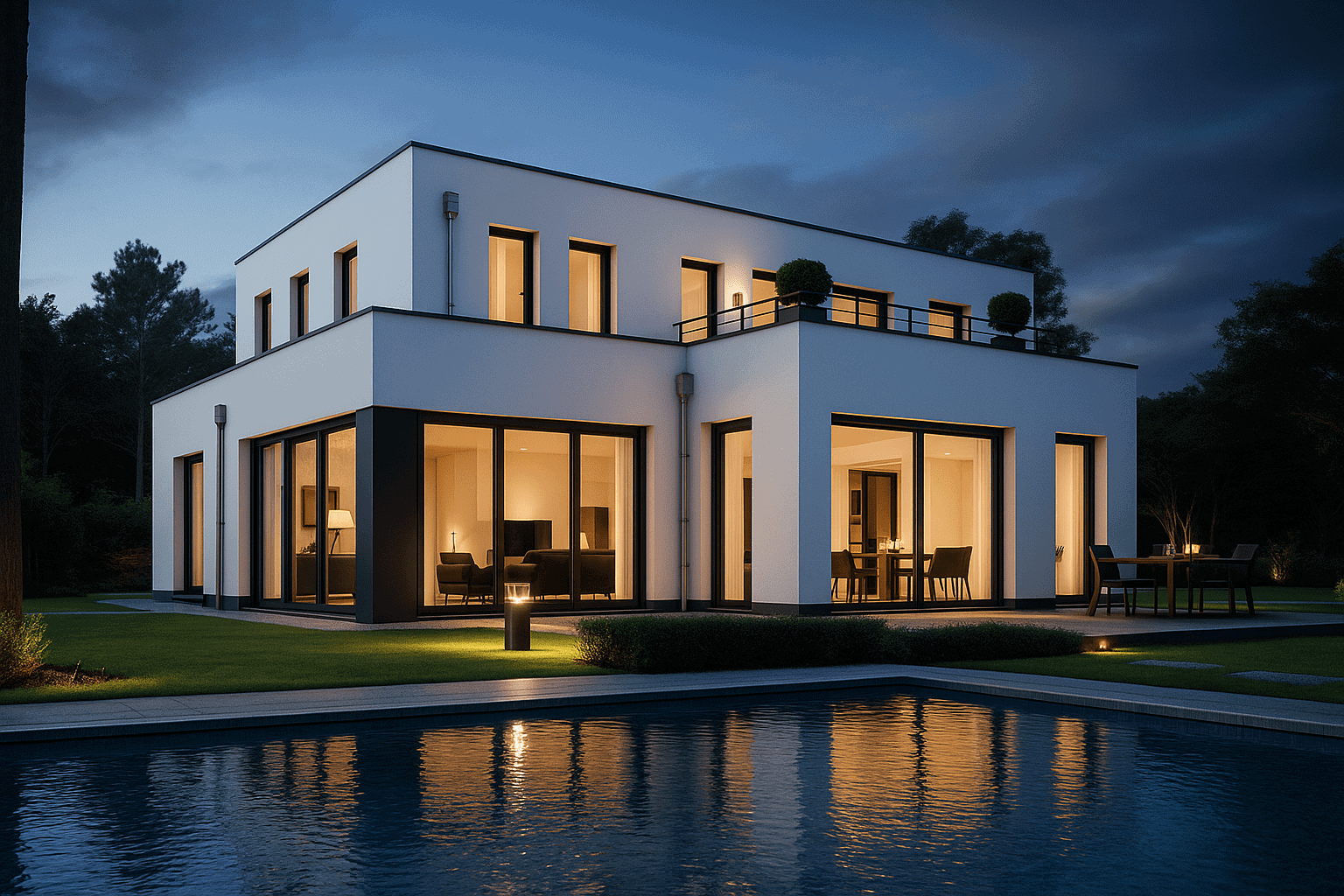 Casa modular con sistema SIP