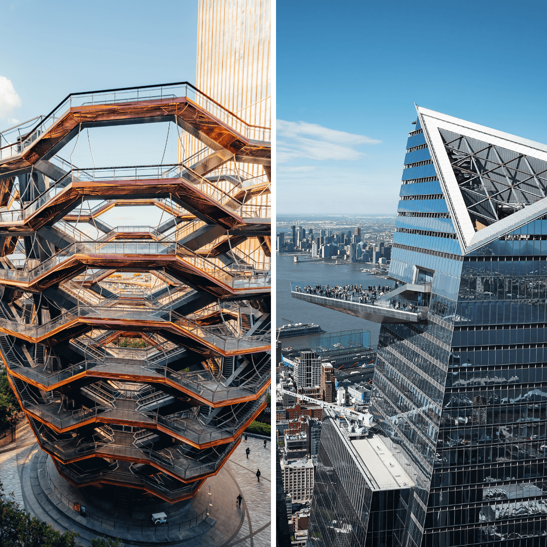 Image containing an exterior shot of both Vessel and Edge.