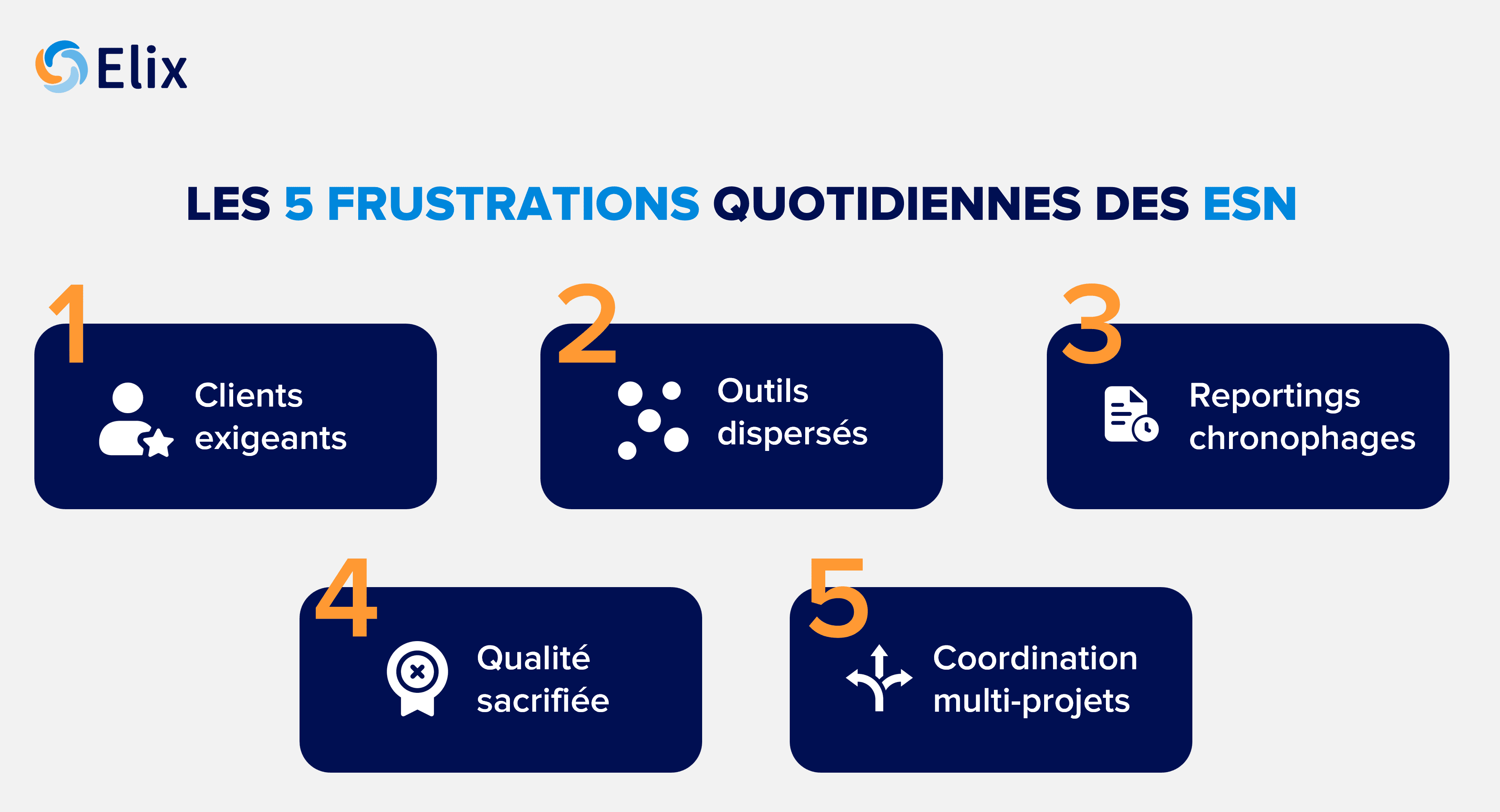 les 5 frustrations et challenges ESN les 5 frustrations et challenges ESN