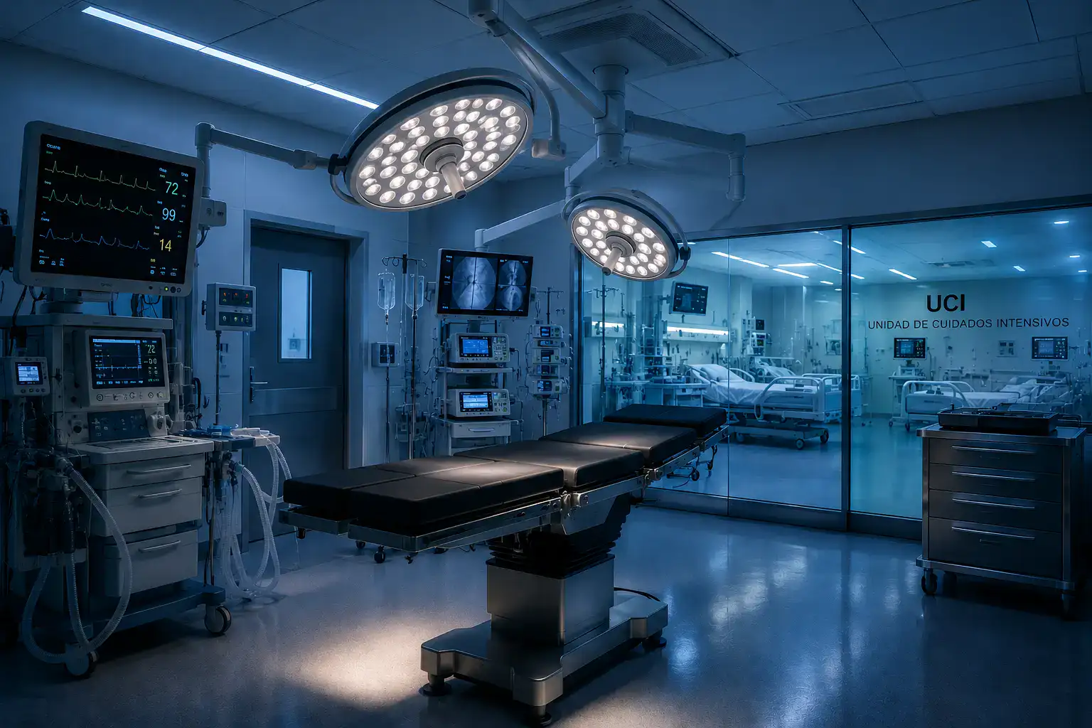 Quirófanos y UCI con continuidad eléctrica garantizada áreas críticas hospitalarias protegidas por microgrids hospitalarias